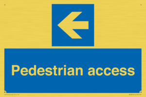 Pedestrian access